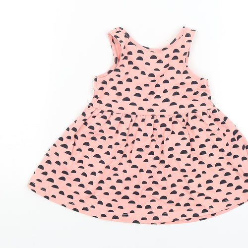 NEXT Baby Pink Spotted  Fit & Flare  Size 3-6 Months