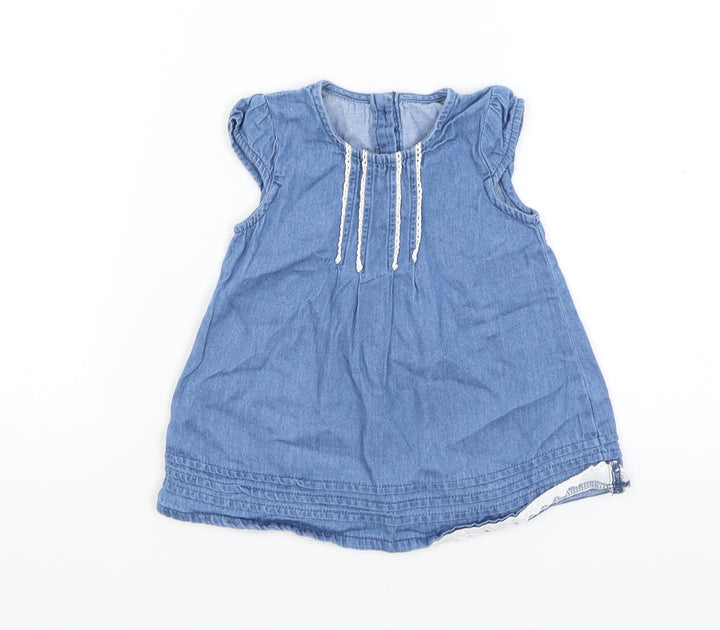 George Baby Blue A-Line Size 3-6 Months