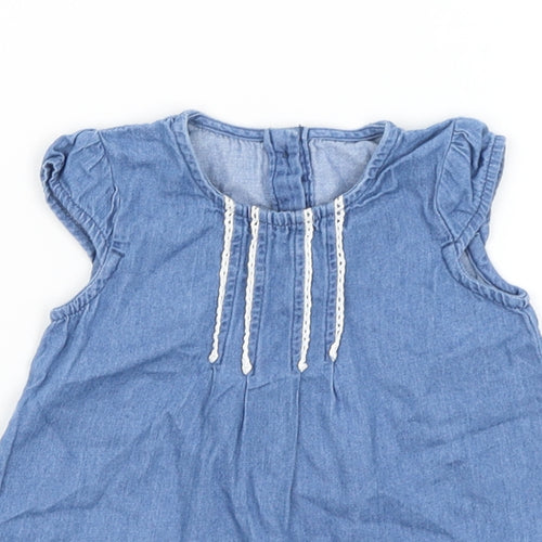 George Baby Blue   A-Line  Size 3-6 Months