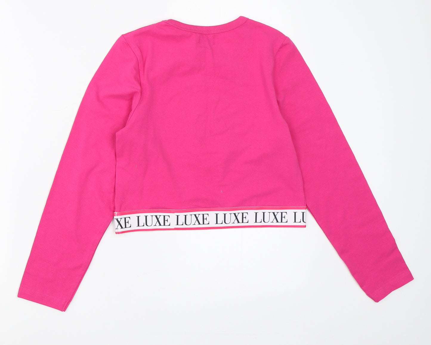 Studio Girls Pink   Basic T-Shirt Size 12-13 Years