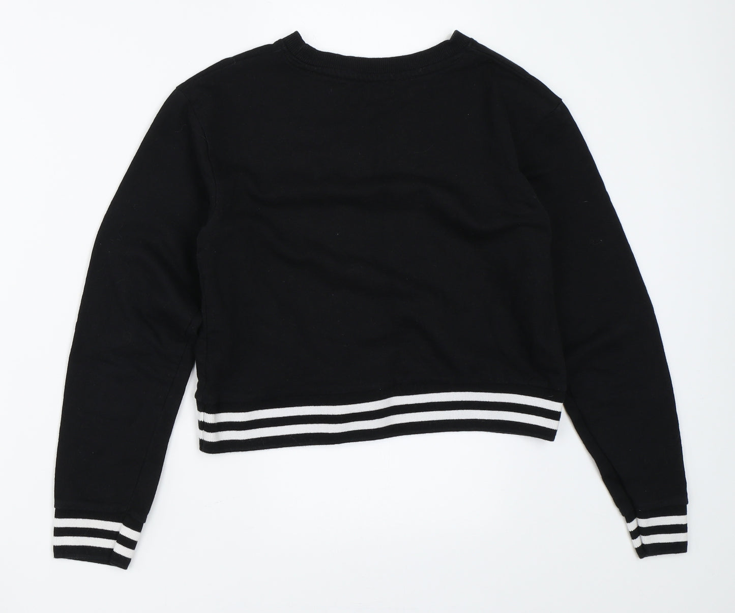 Studio Girls Black   Pullover Sweatshirt Size 12-13 Years