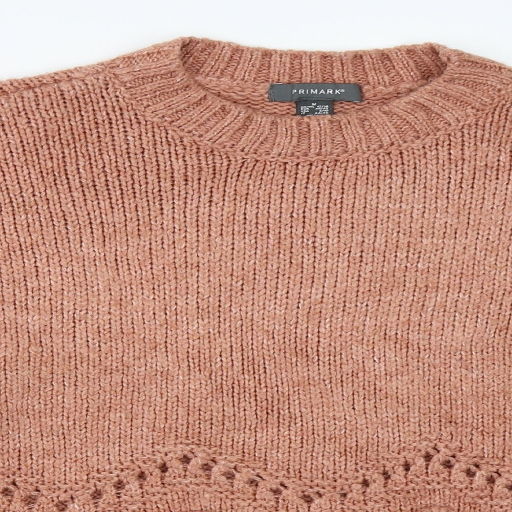 Primark Womens Pink   Pullover Jumper Size M