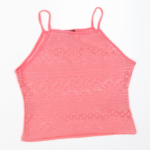 Stylewise Womens Pink   Camisole Tank Size M