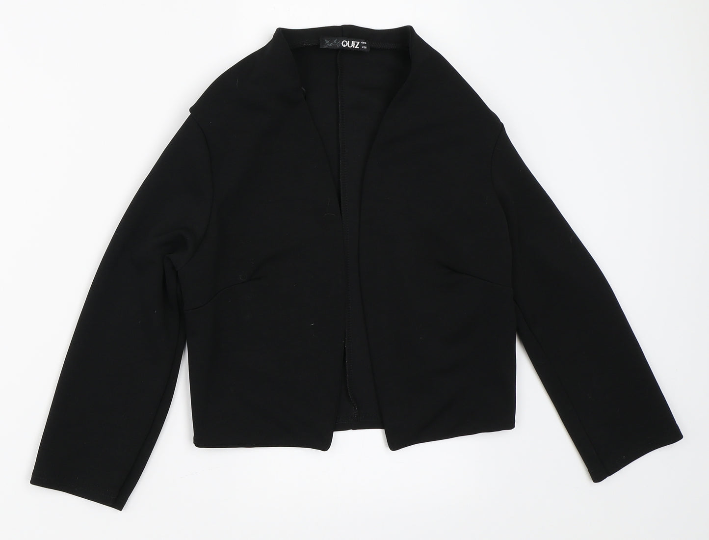 Quiz Womens Black   Jacket  Size 10