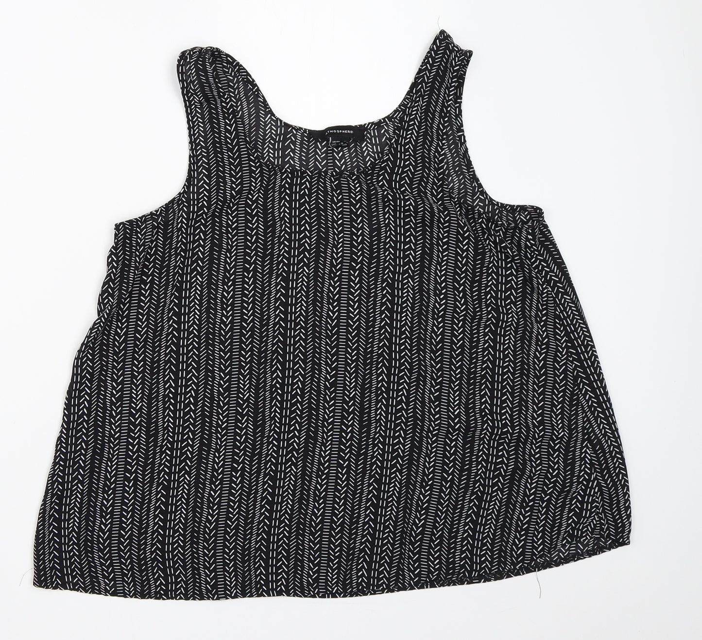 Atmosphere Womens Black   Basic Blouse Size 10