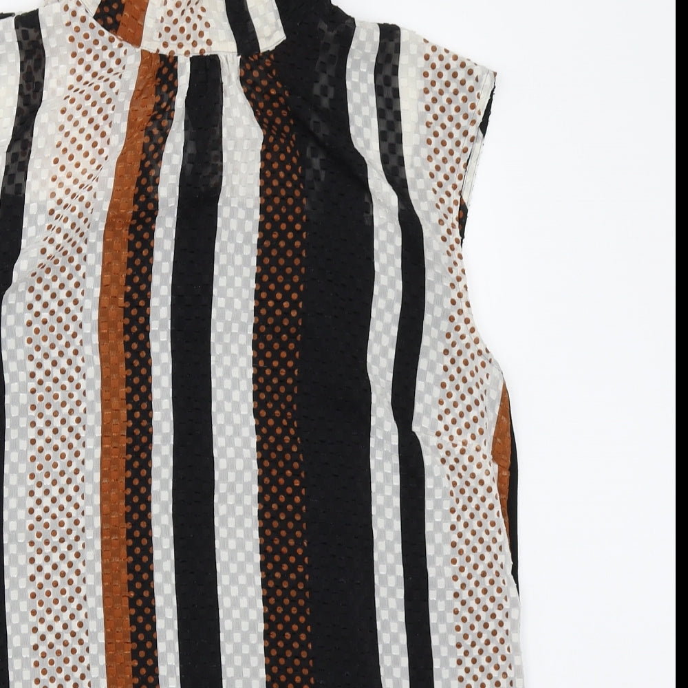 NEXT Womens Black   Basic Blouse Size 14