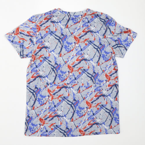 George Girls Blue   Basic T-Shirt Size 11-12 Years