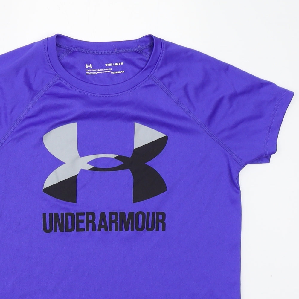 Under armour Boys Blue   Basic T-Shirt Size M