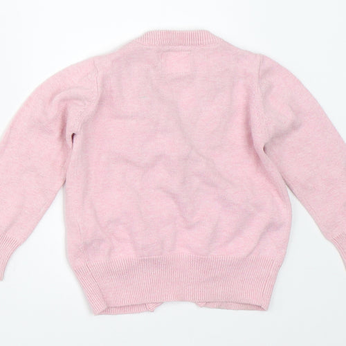 Young Dimension Girls Pink   Cardigan Jumper Size 12-18 Months