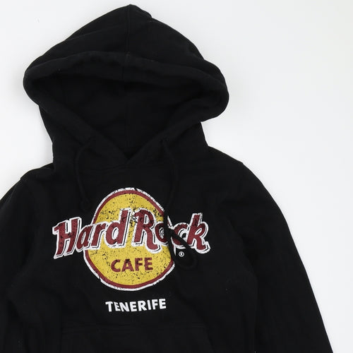Hard Rock Cafe Boys Black   Pullover Hoodie Size XS