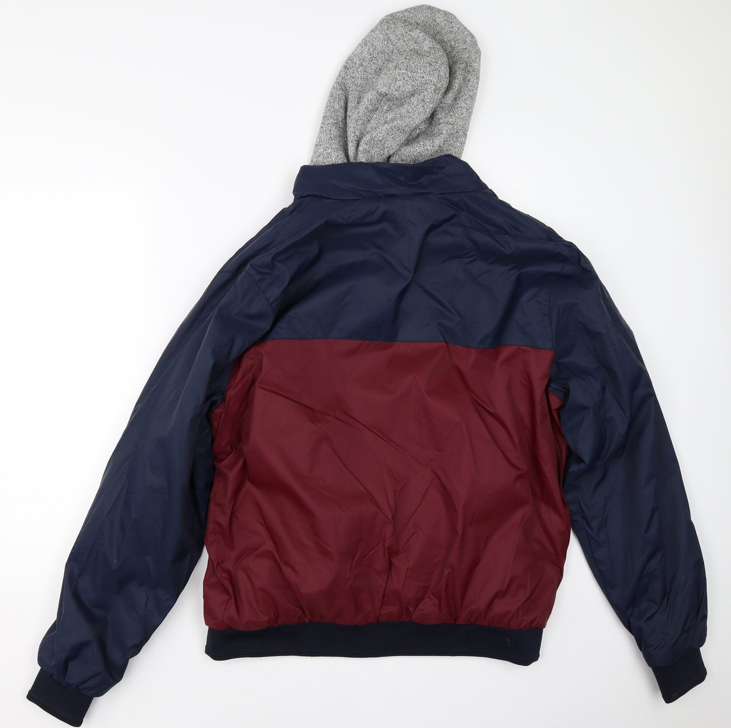 Cedar Wood State Mens Blue   Windbreaker Coat Size L