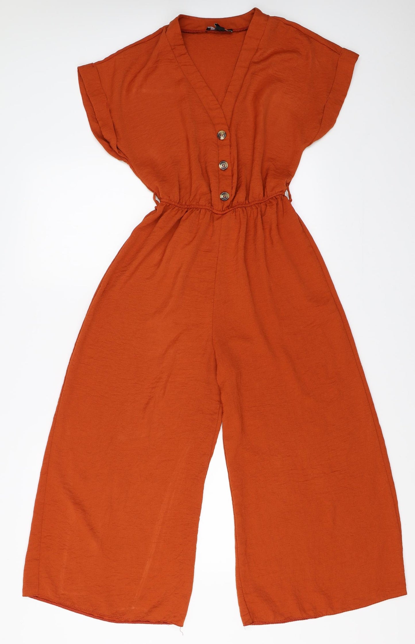 New Look Womens Orange   Jumpsuit One-Piece Size 6