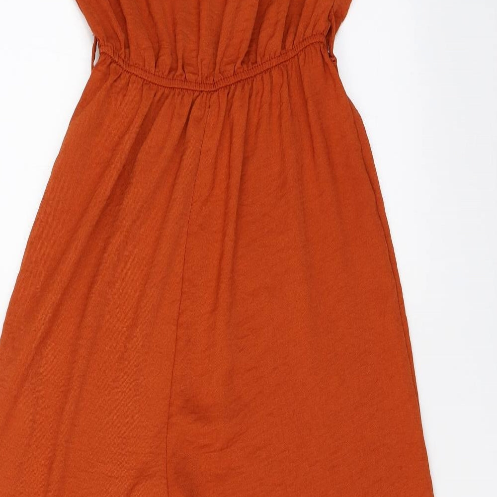 New Look Womens Orange   Jumpsuit One-Piece Size 6