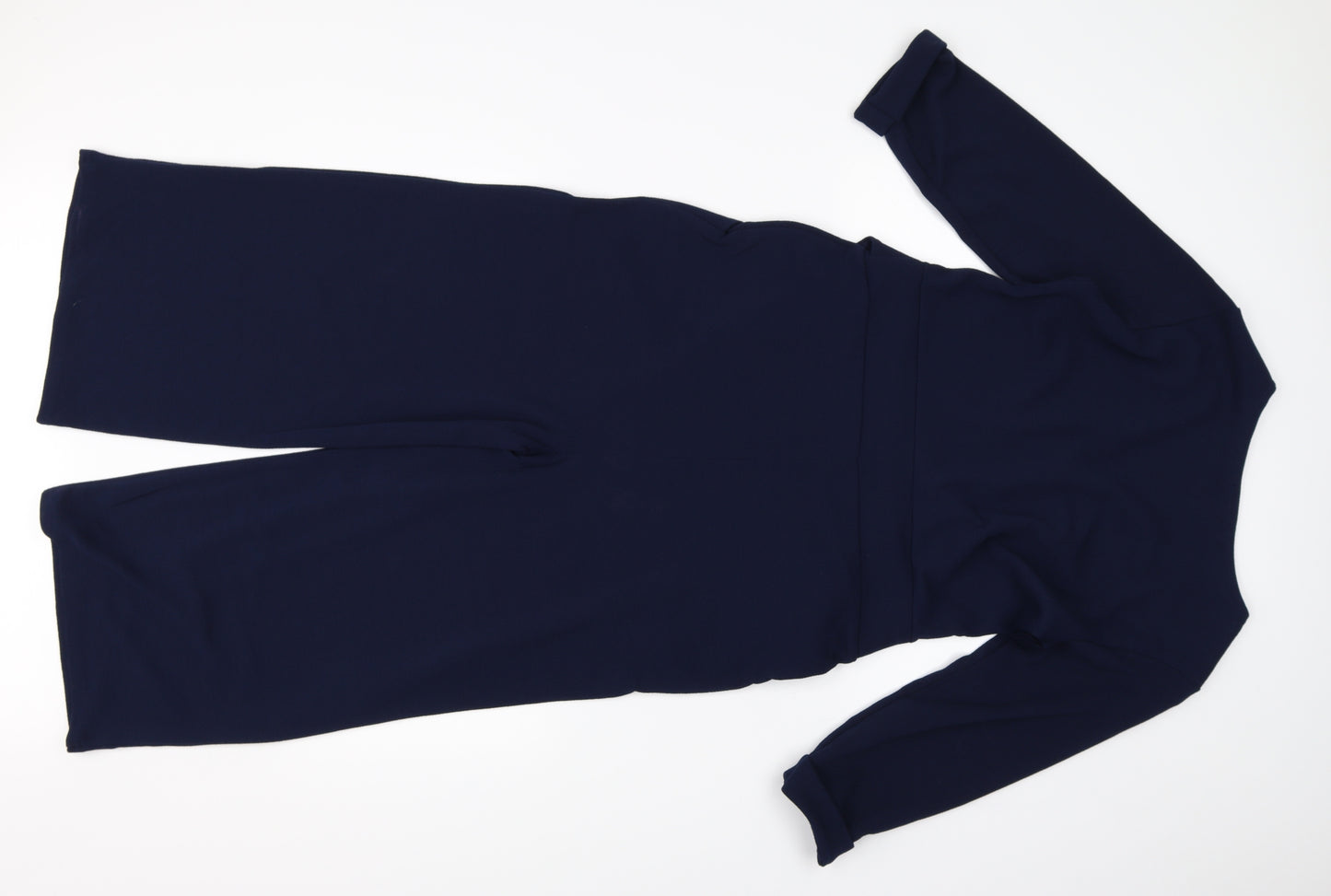 Boohoo Womens Blue   Jumpsuit One-Piece Size 14