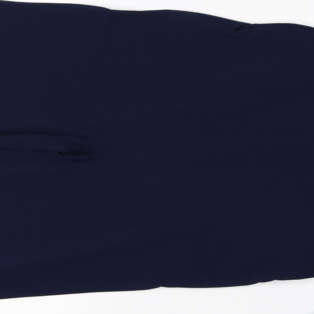 Boohoo Womens Blue   Jumpsuit One-Piece Size 14