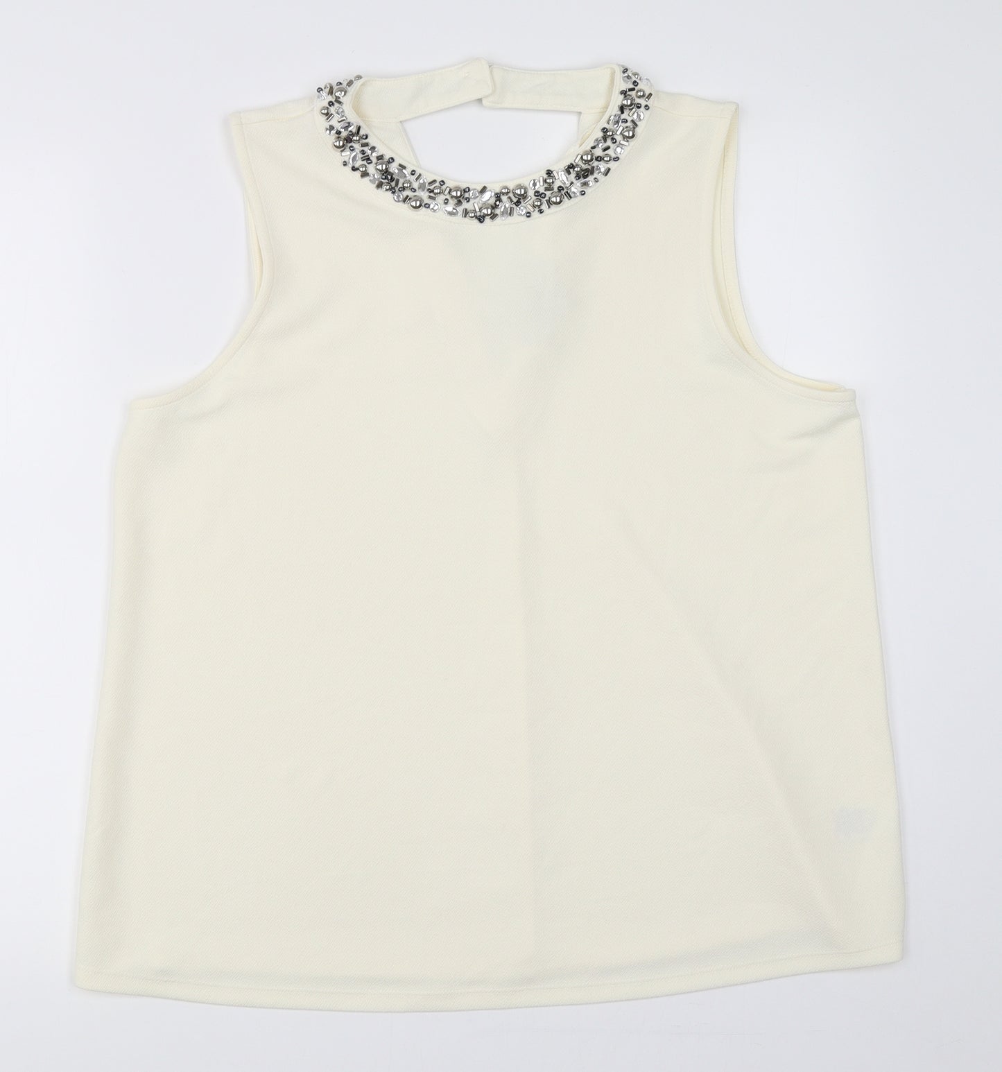 NEXT Womens Ivory   Basic Blouse Size 18