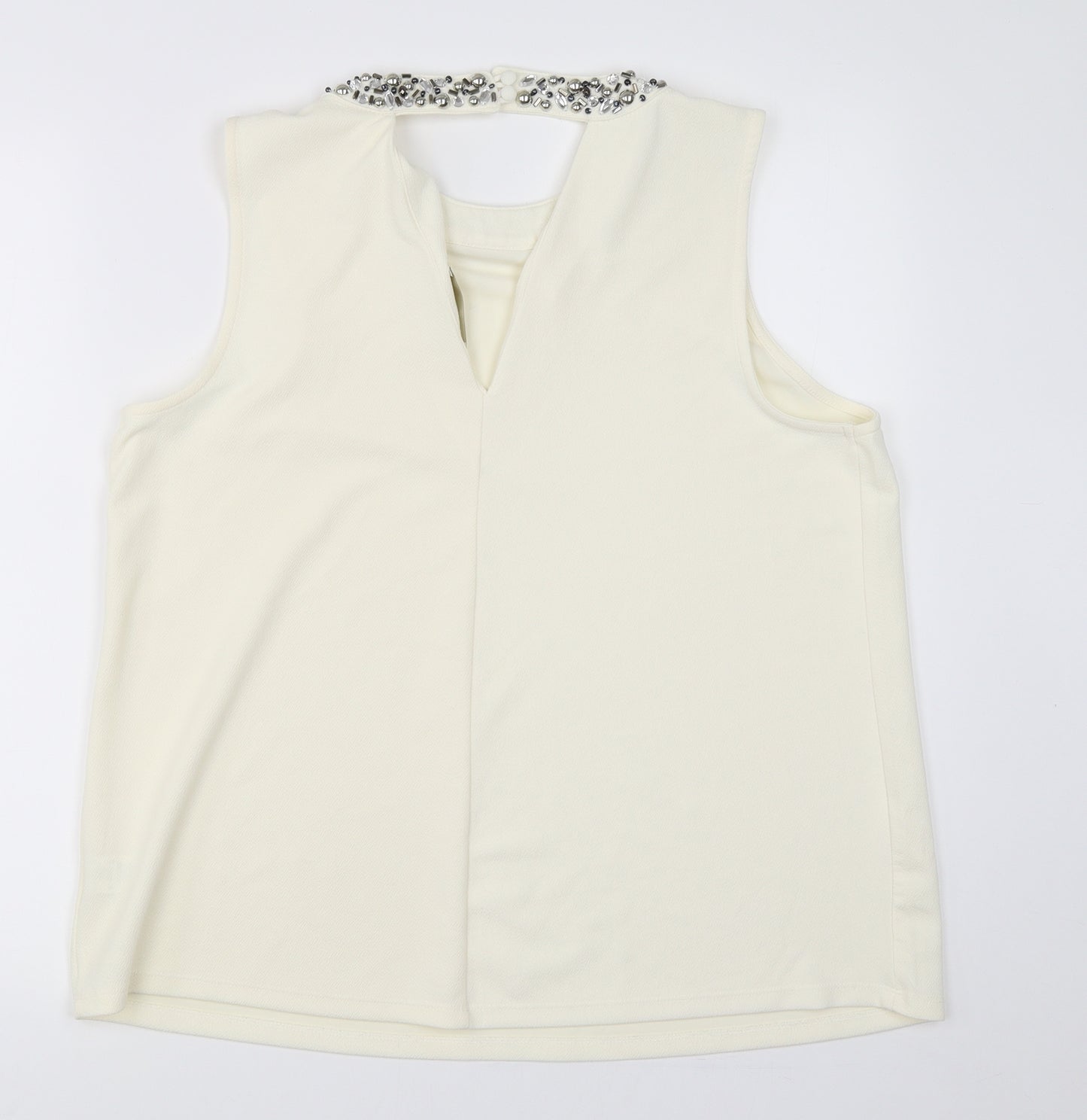 NEXT Womens Ivory   Basic Blouse Size 18