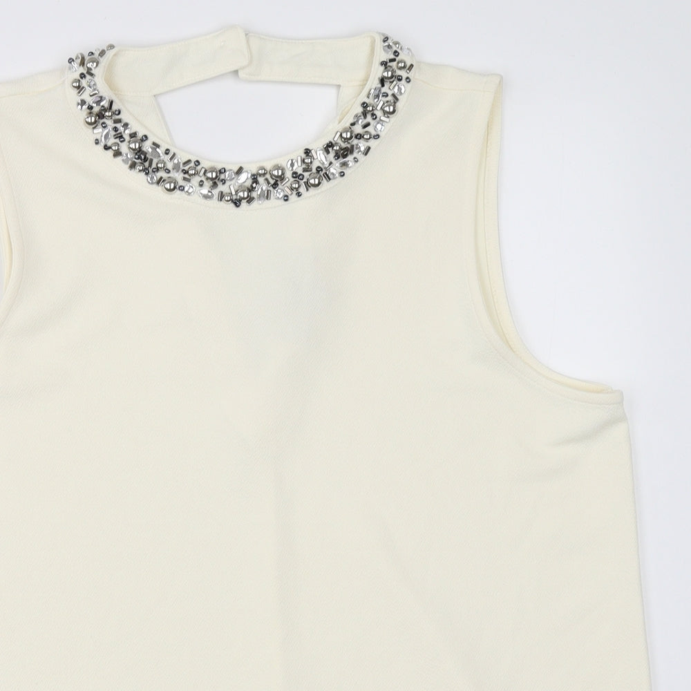 NEXT Womens Ivory   Basic Blouse Size 18