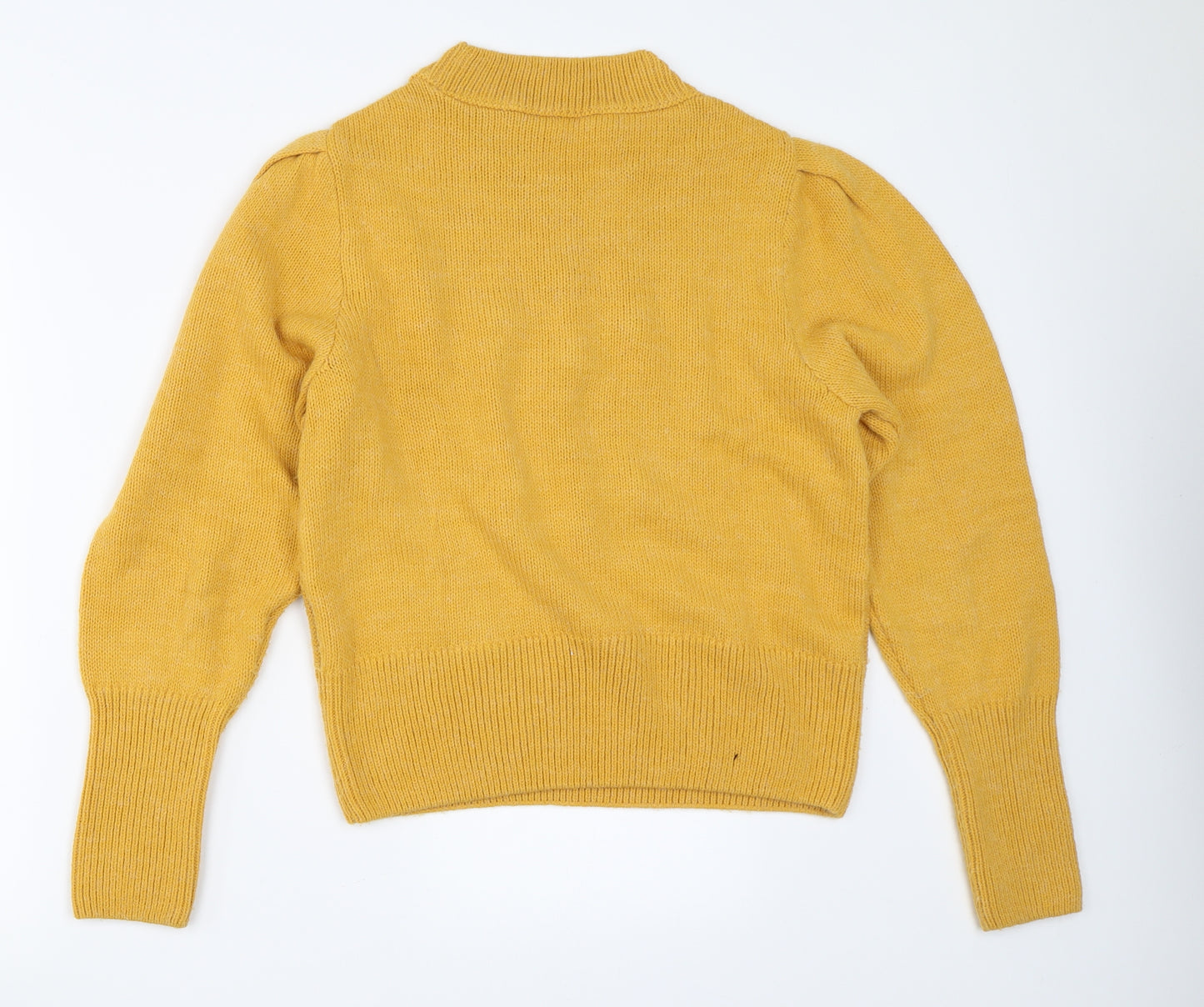 NEXT Womens Yellow   Pullover Jumper Size 14
