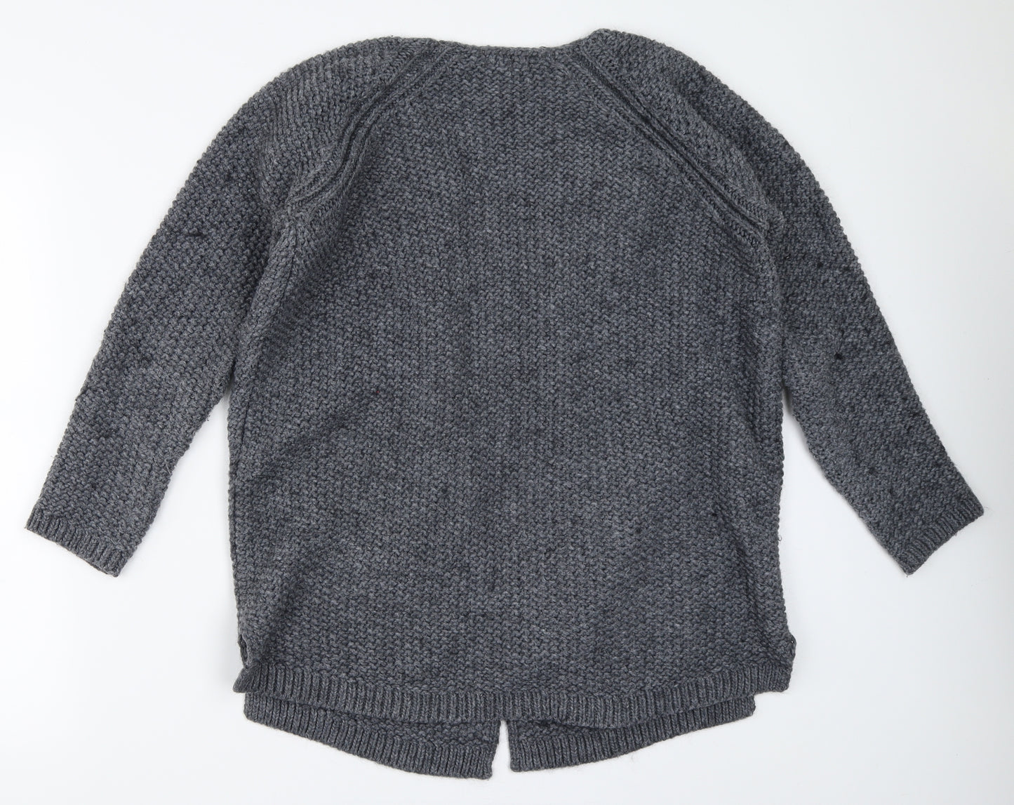 NEXT Womens Grey   Cardigan Jumper Size M