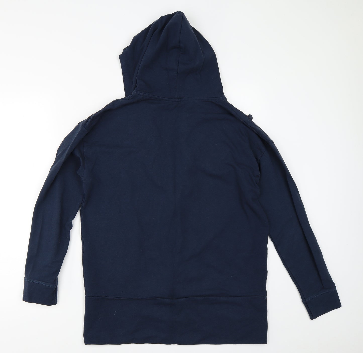 Weird Fish Womens Blue   Full Zip Hoodie Size 14
