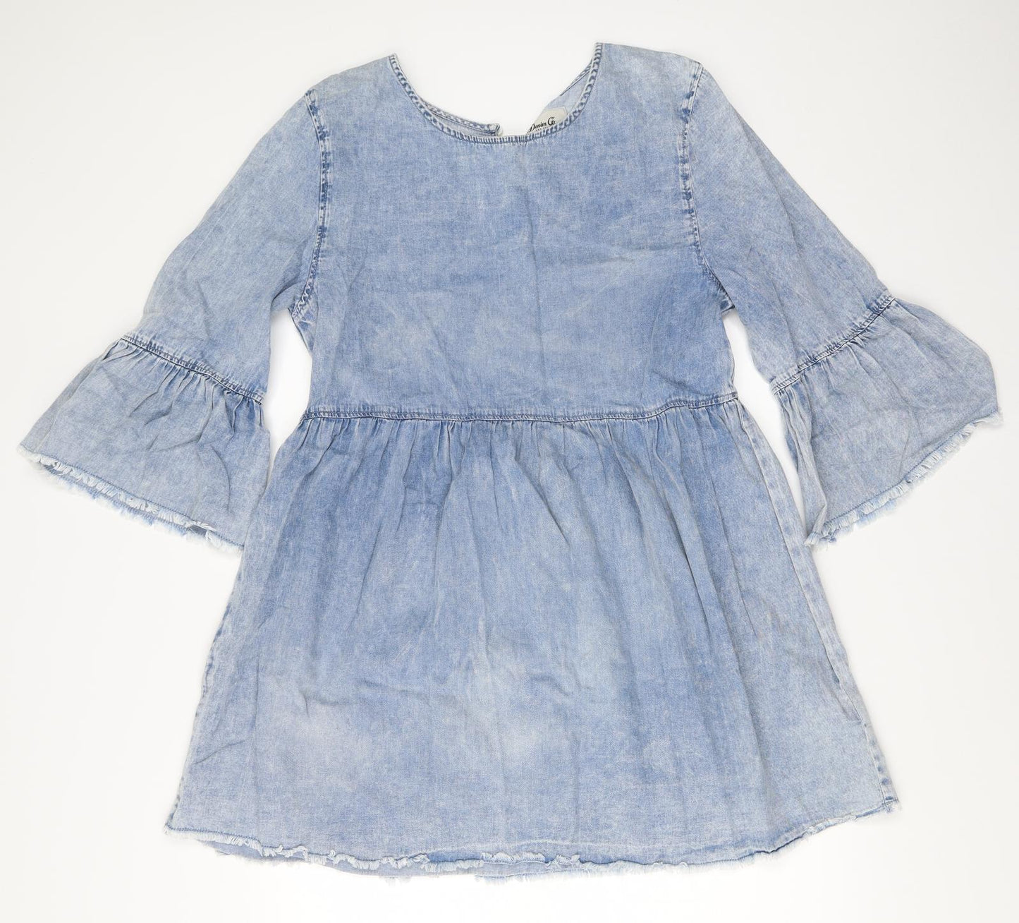 Primark Womens Blue  Denim Fit & Flare  Size 14