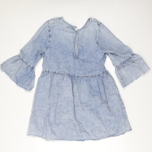 Primark Womens Blue  Denim Fit & Flare  Size 14