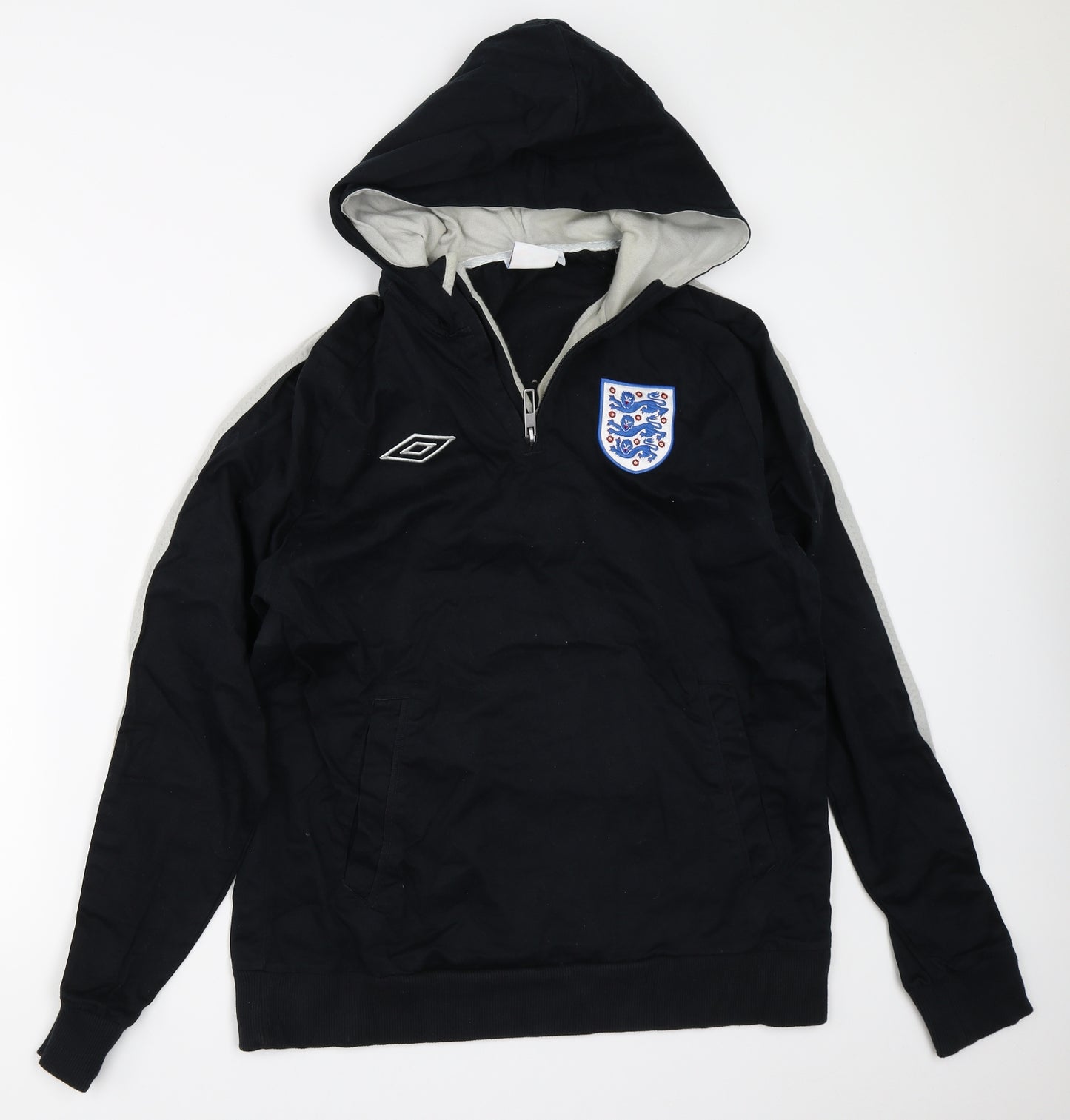 Umbro Mens Blue   Pullover Hoodie Size M  - england
