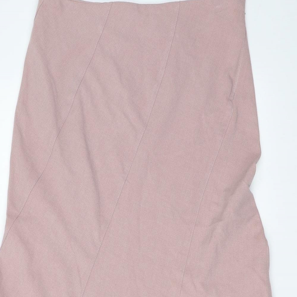 Classics Womens Pink   Flare Skirt Size 12