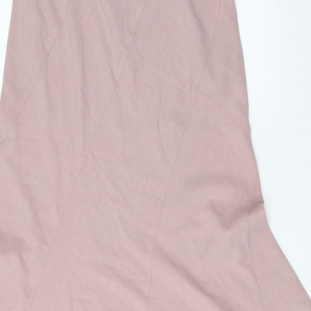 Classics Womens Pink   Flare Skirt Size 12