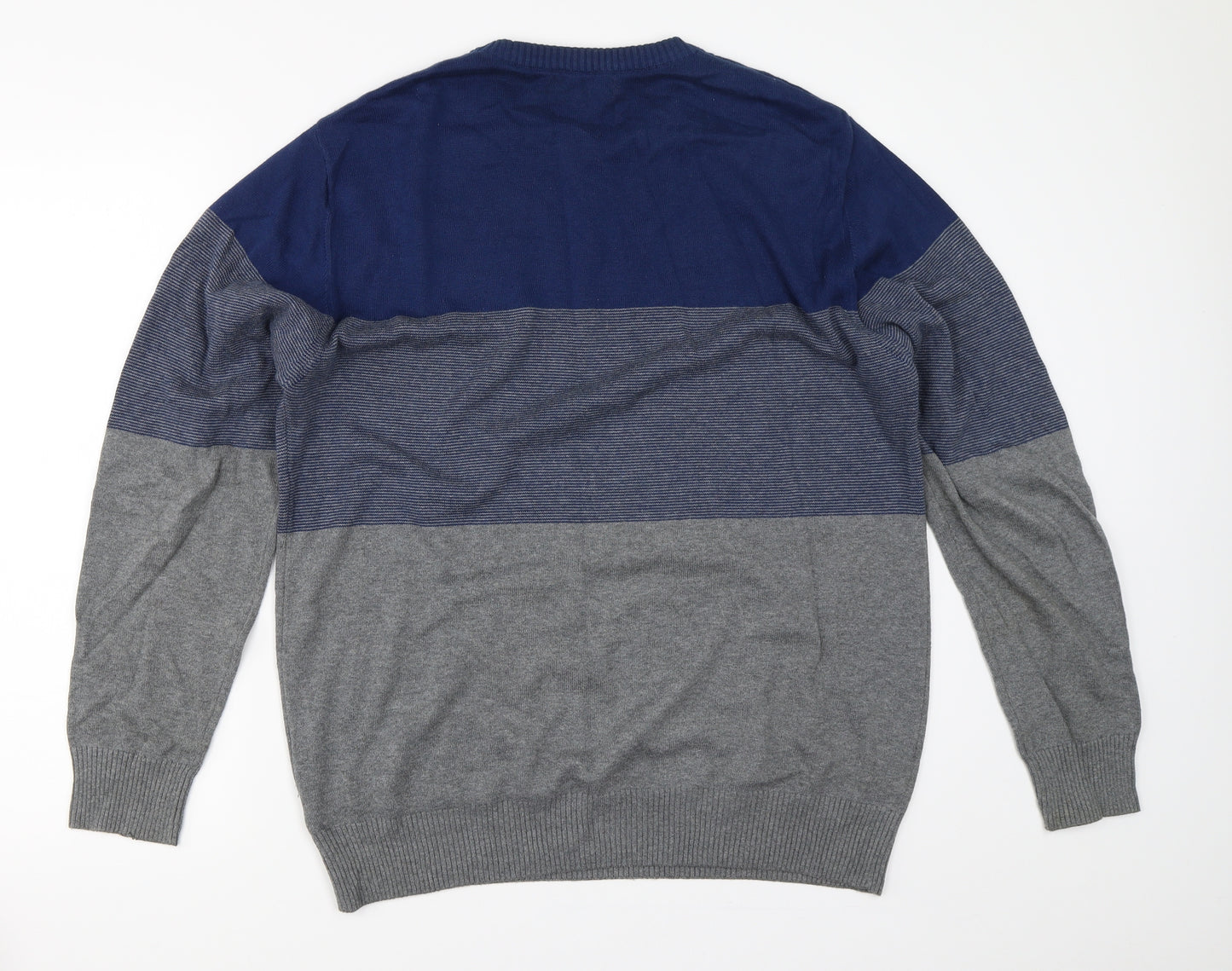Mettle Mens Grey   Pullover Jumper Size L