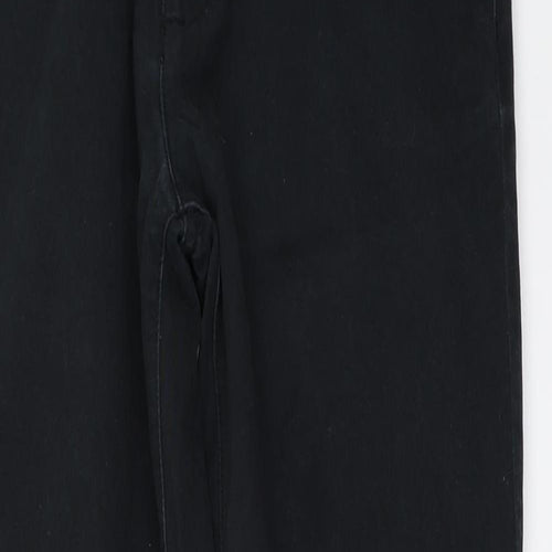 Burton Mens Black   Chino Trousers Size 32 in L30 in