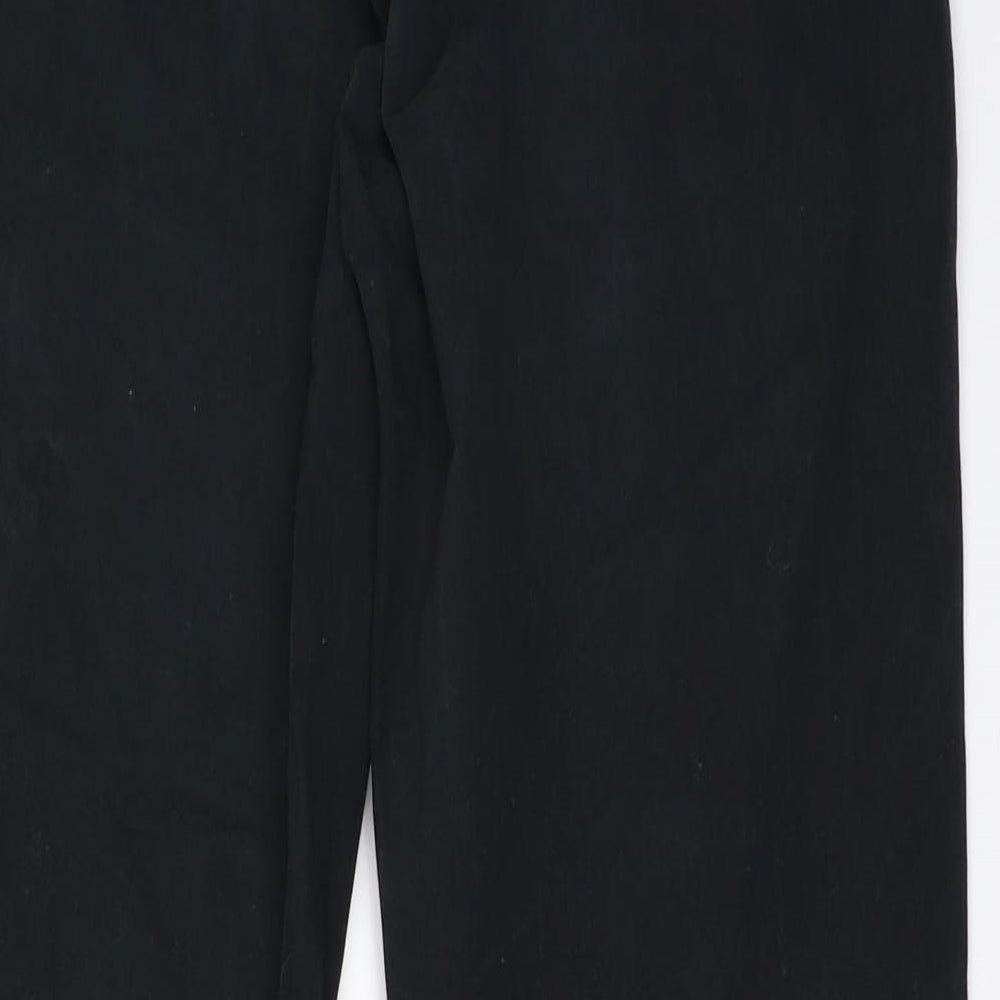 Burton Mens Black   Chino Trousers Size 32 in L30 in