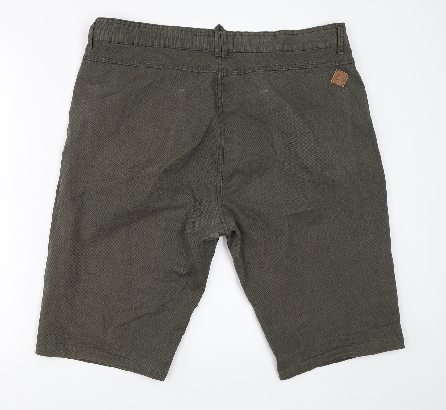 RJR.John Rocha Mens Green   Chino Shorts Size 36 in