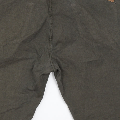 RJR.John Rocha Mens Green   Chino Shorts Size 36 in