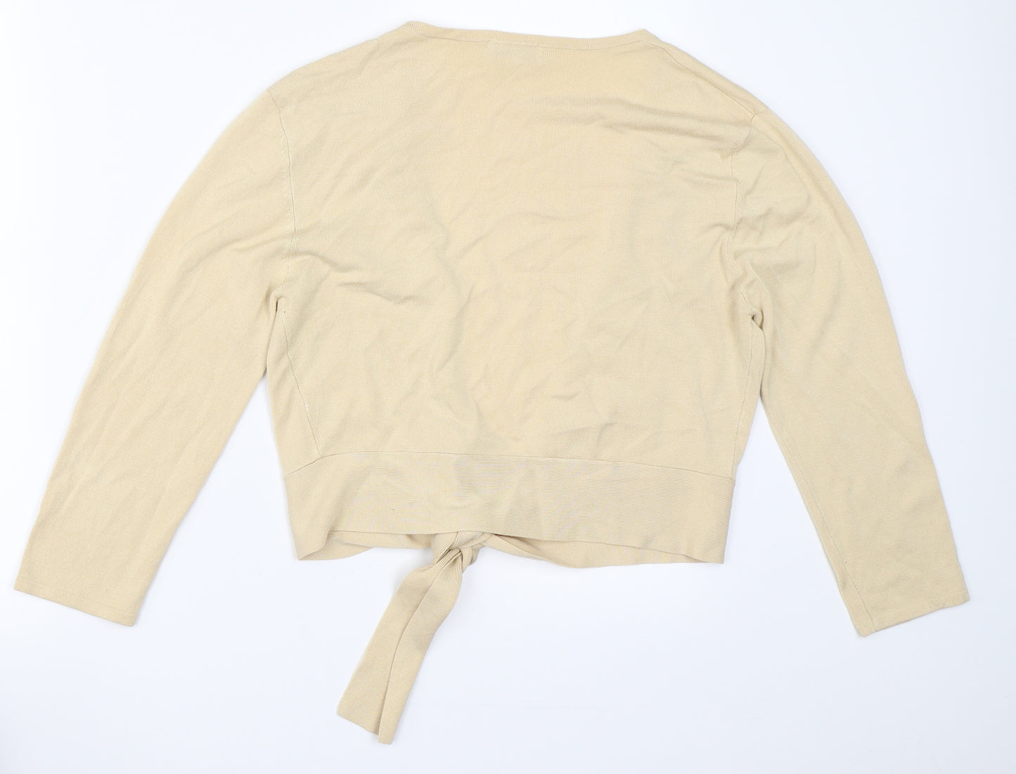 Mix in  Womens Beige   Cardigan Jumper Size L