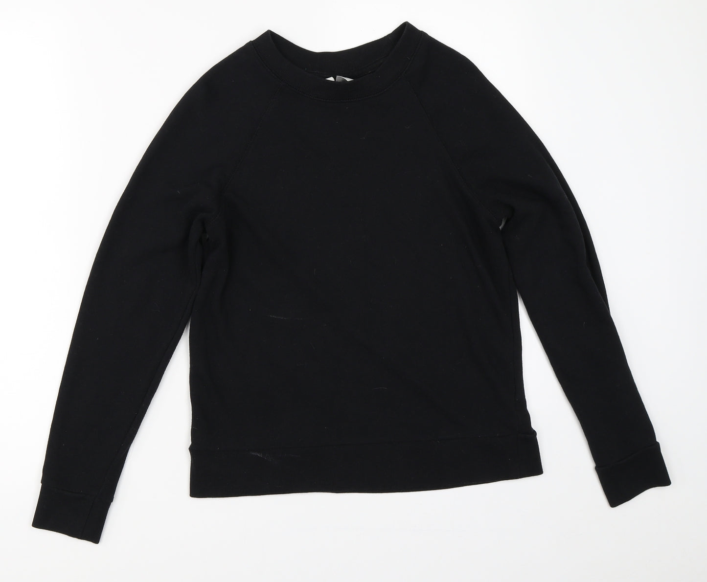 H&M Womens Black   Pullover Hoodie Size S