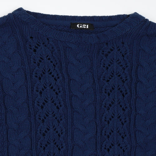 George Womens Blue   Pullover Jumper Size 14