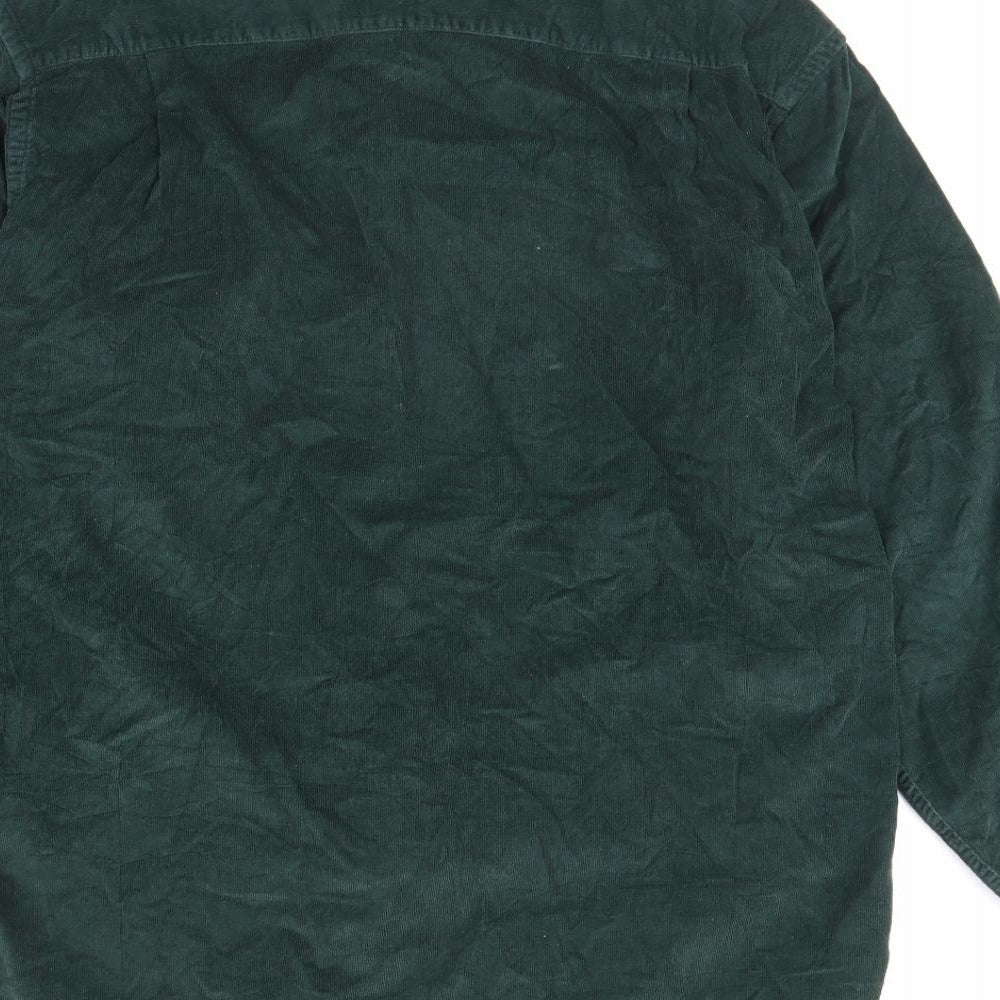 Banana Republic Mens Green    Dress Shirt Size M