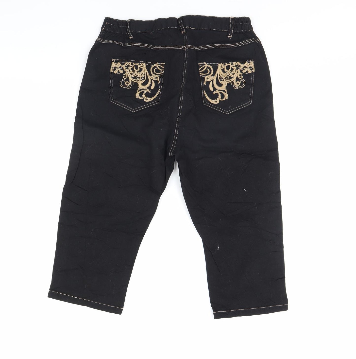 Being casual Womens Black   Bermuda Shorts Size 14