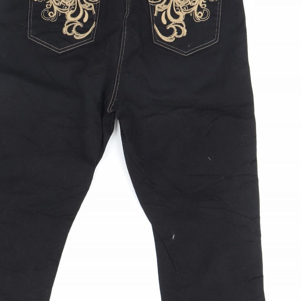 Being casual Womens Black   Bermuda Shorts Size 14