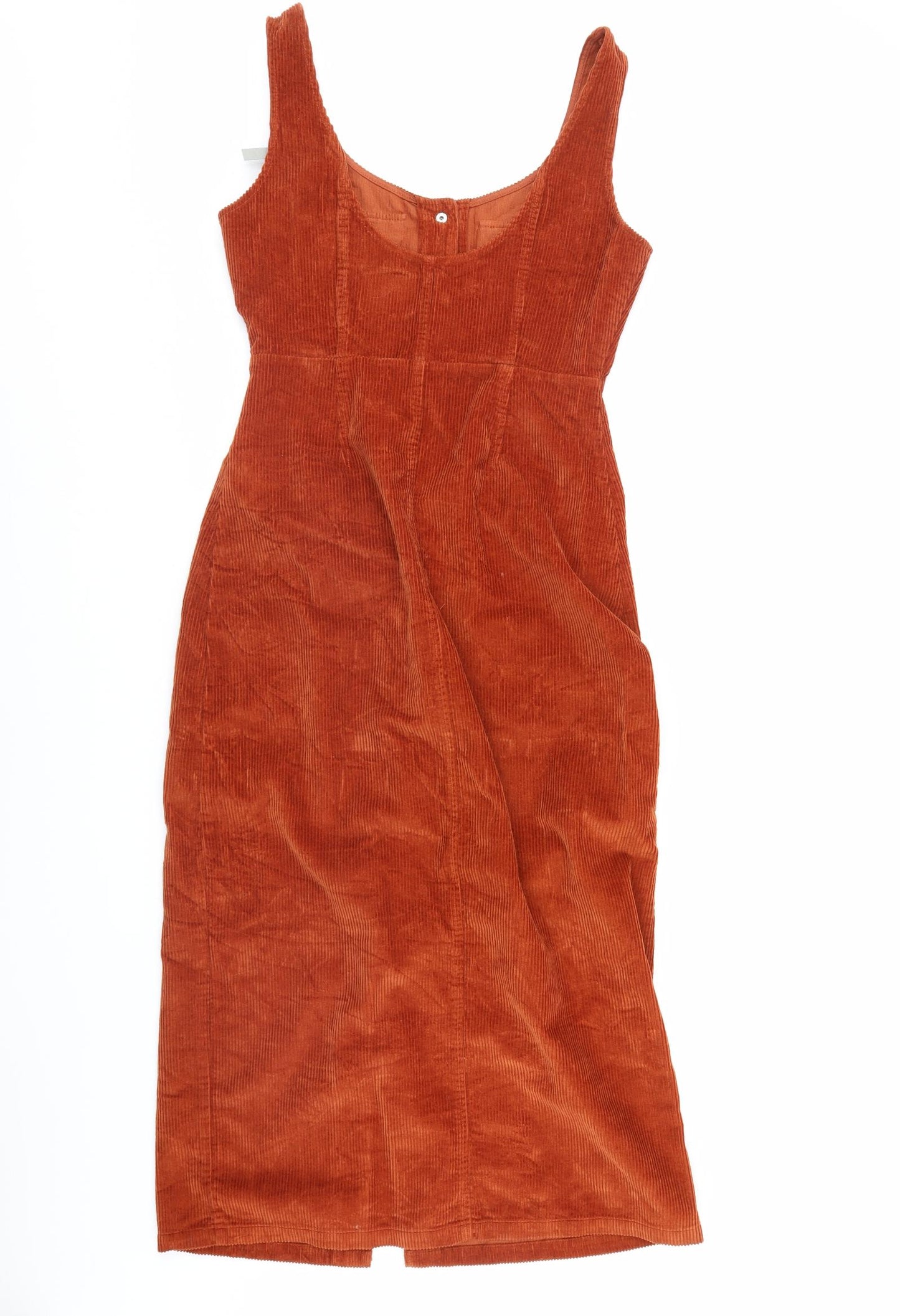 ASOS Womens Orange  Corduroy A-Line  Size 12