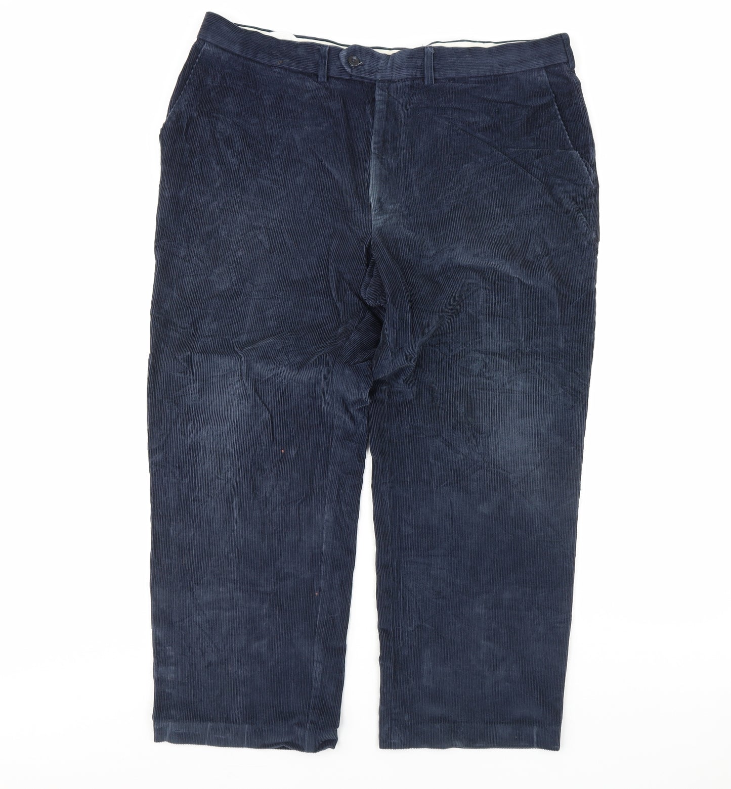 m&s Mens Blue   Trousers  Size 42 in L29 in