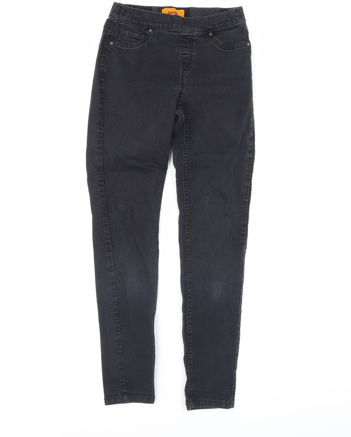 George Womens Black Jegging Jeans Size 8 L29 in