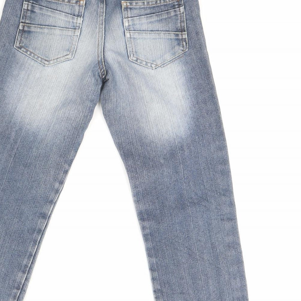 George Boys Blue  Denim Straight Jeans Size 7 Years