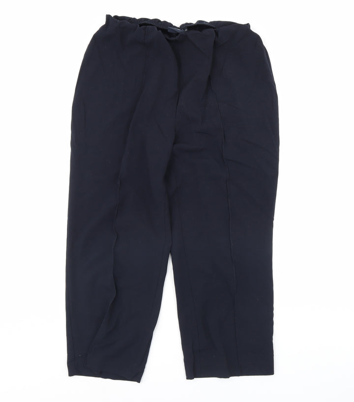 isle Womens Blue Trousers Size 16 L28 in