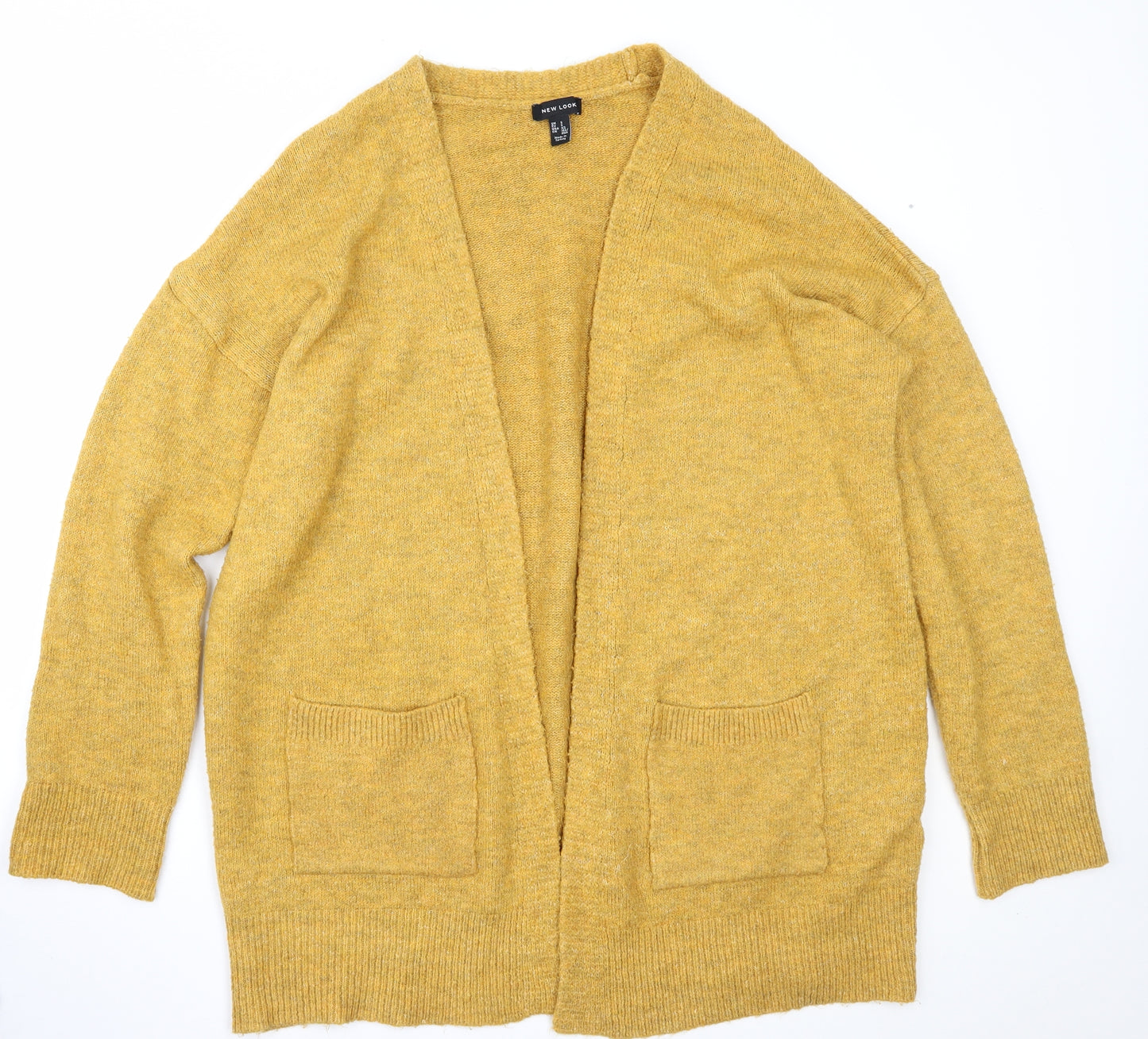 Newlook Womens Yellow   Cardigan Jumper Size S