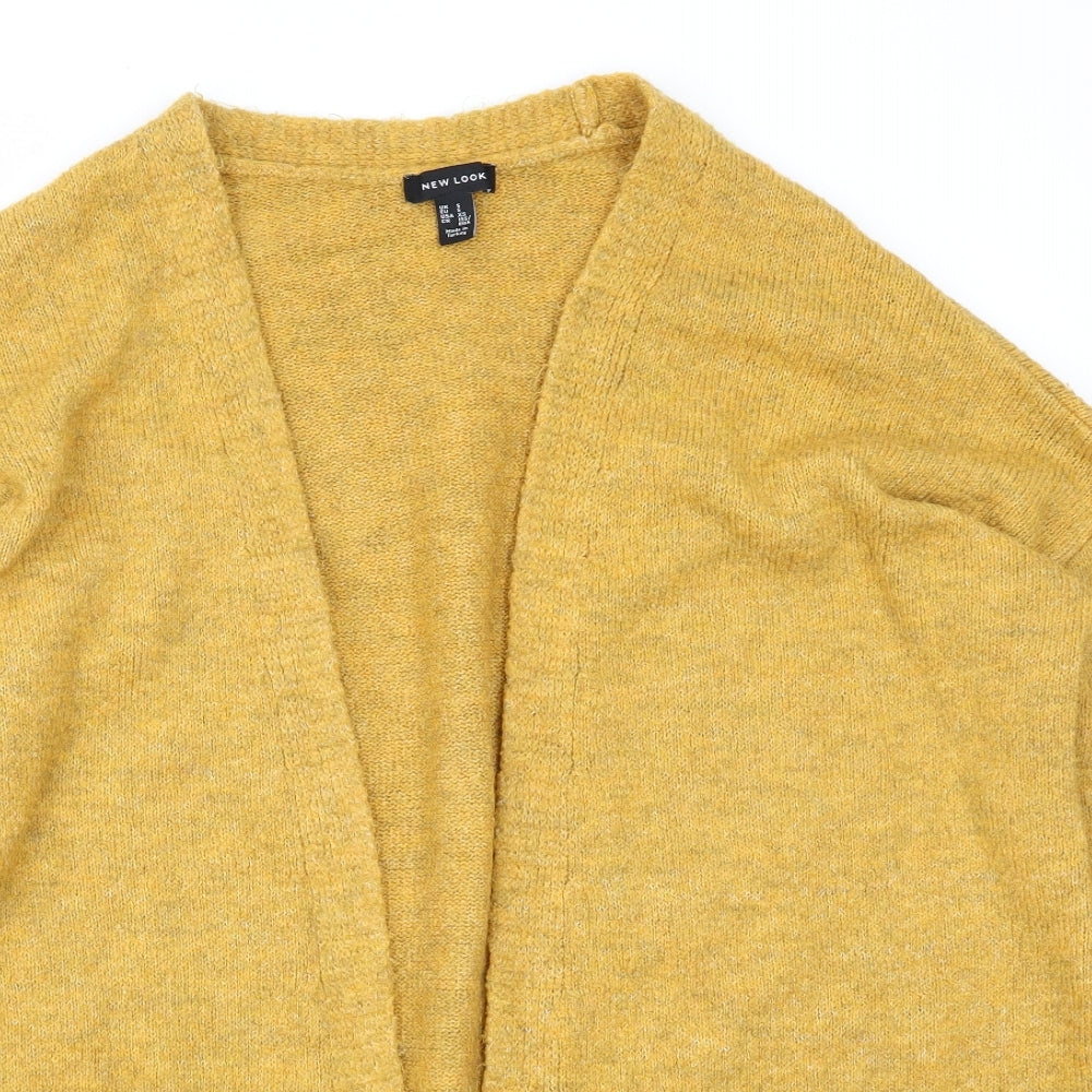 Newlook Womens Yellow   Cardigan Jumper Size S
