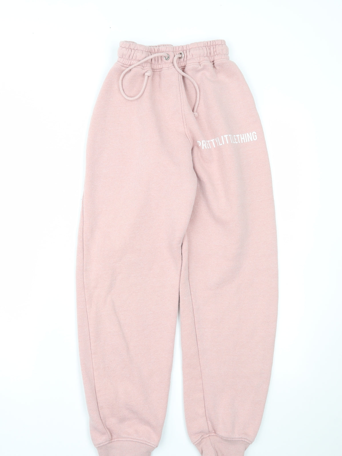 PRETTYLITTLETHING Womens Pink   Sweatpants Trousers Size 6 L24 in