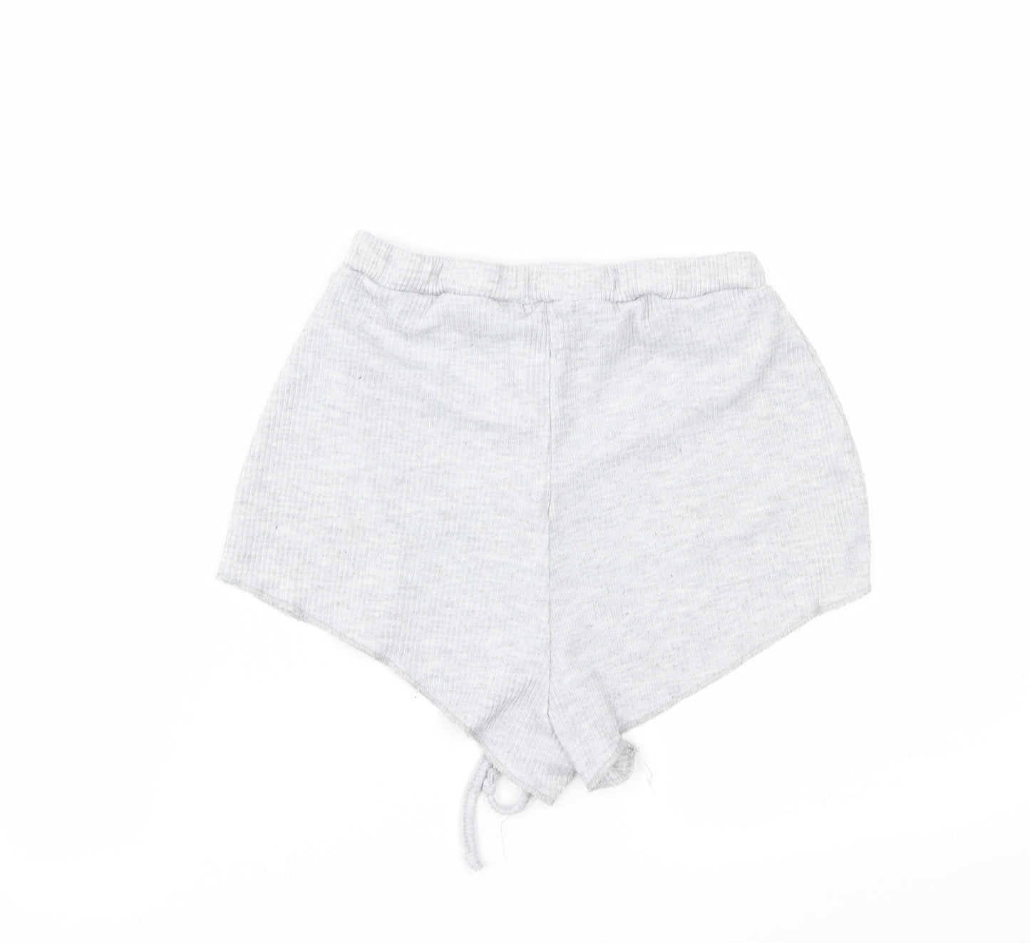 PRETTYLITTLETHING Womens Grey   Hot Pants Shorts Size 10